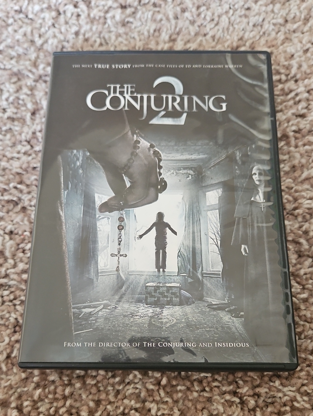 Warner Bros. The Conjuring 2 DVD — Black, Gray, White Artwork